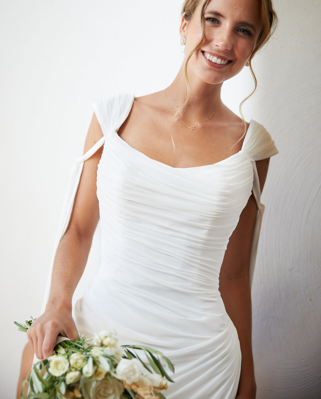 Vestido Largo de Novia Lumen Ivory