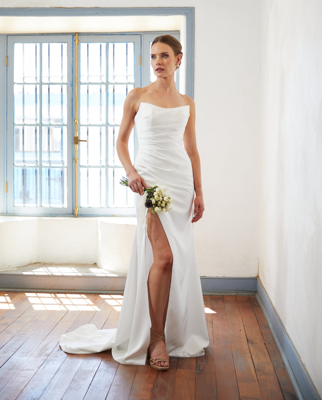 Vestido Largo de Novia Margot Ivory