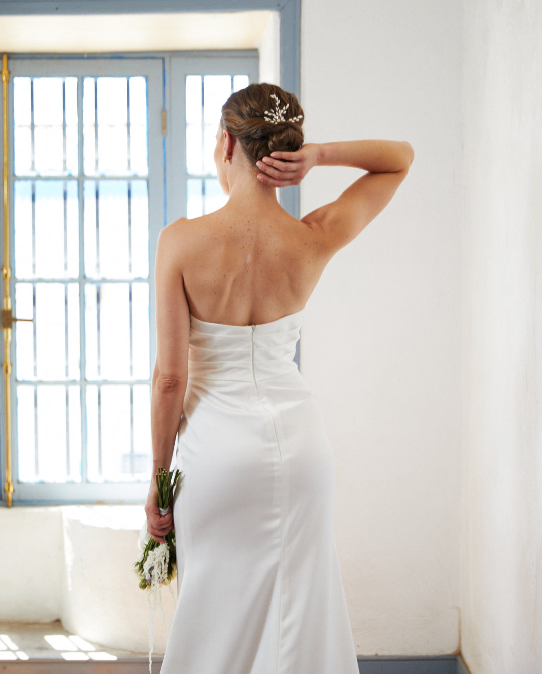 Vestido Largo de Novia Margot Ivory