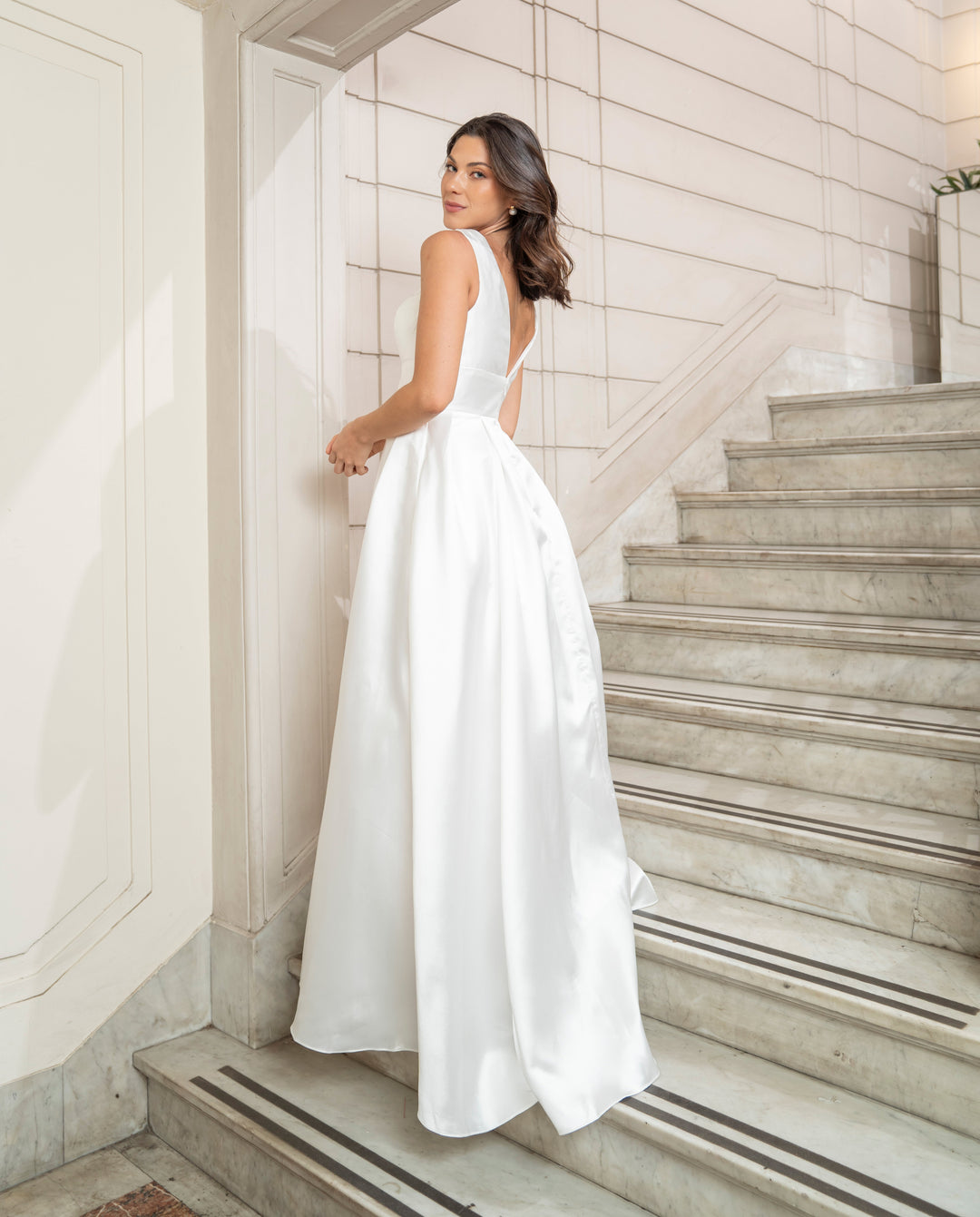 Vestido Largo de Novia Sol Ivory