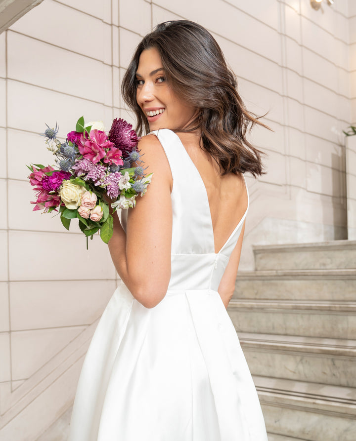 Vestido Largo de Novia Sol Ivory