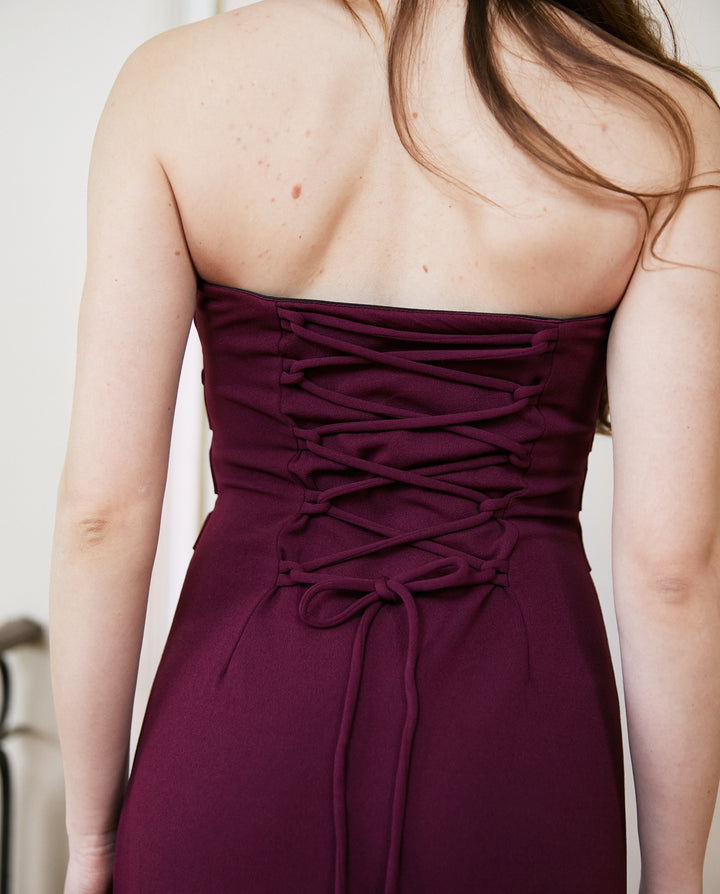 Vestido Largo de Fiesta Marta Burdeo