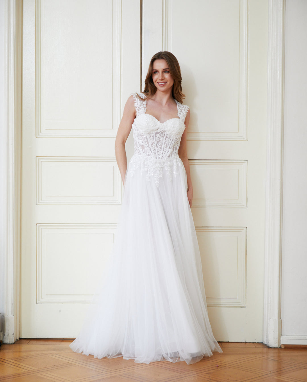Vestido Largo de Novia Amalfi Blanco