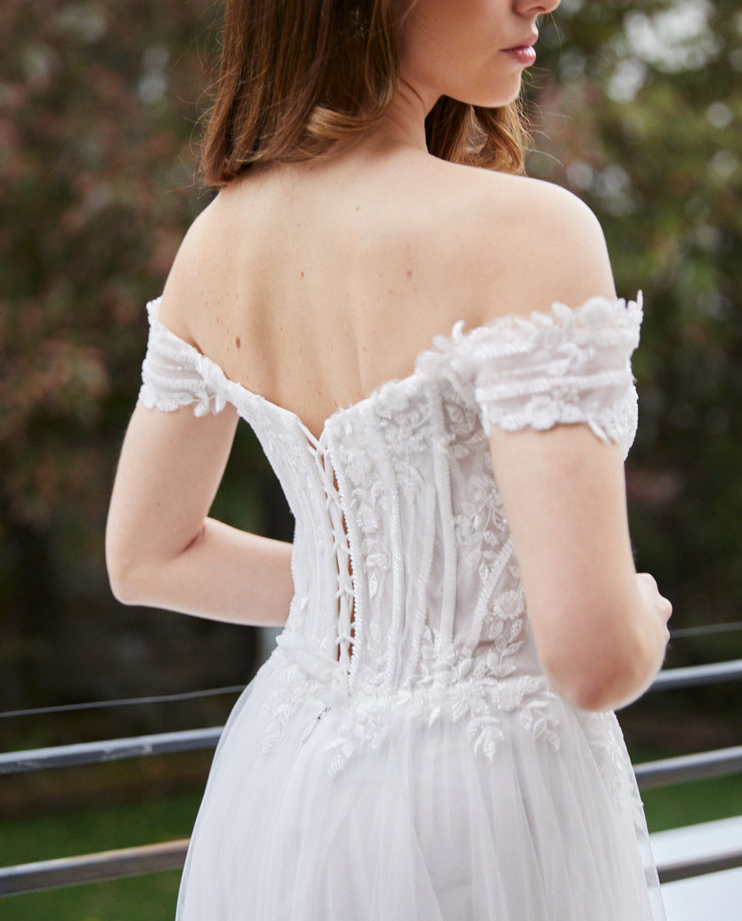 Vestido Largo de Novia Avelina Blanco