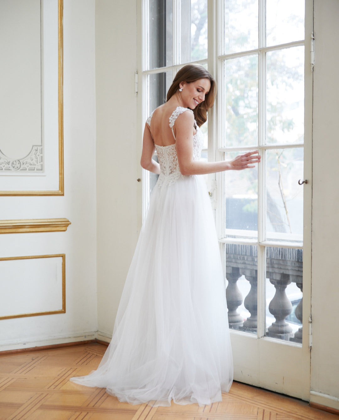Vestido Largo de Novia Beatrice Blanco