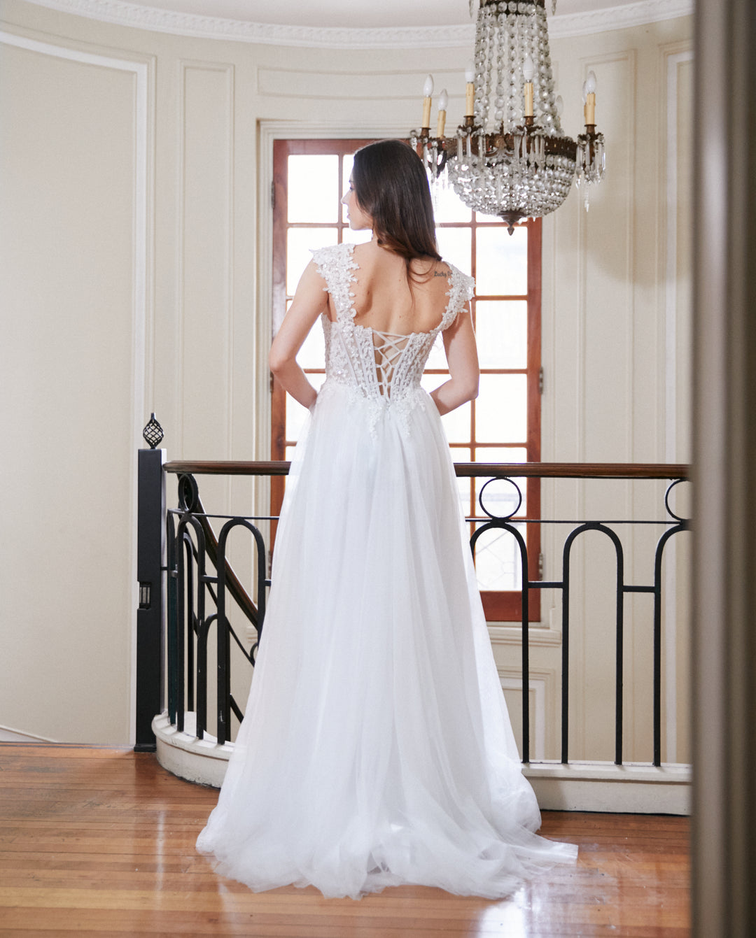 Vestido Largo de Novia Clarissa Blanco