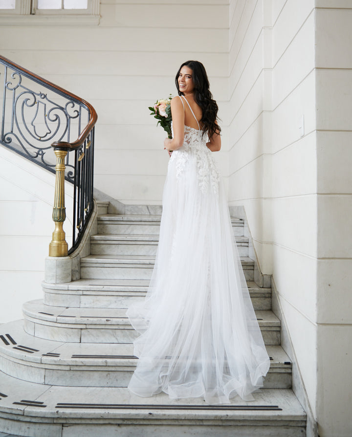 Vestido Largo de Novia Elise