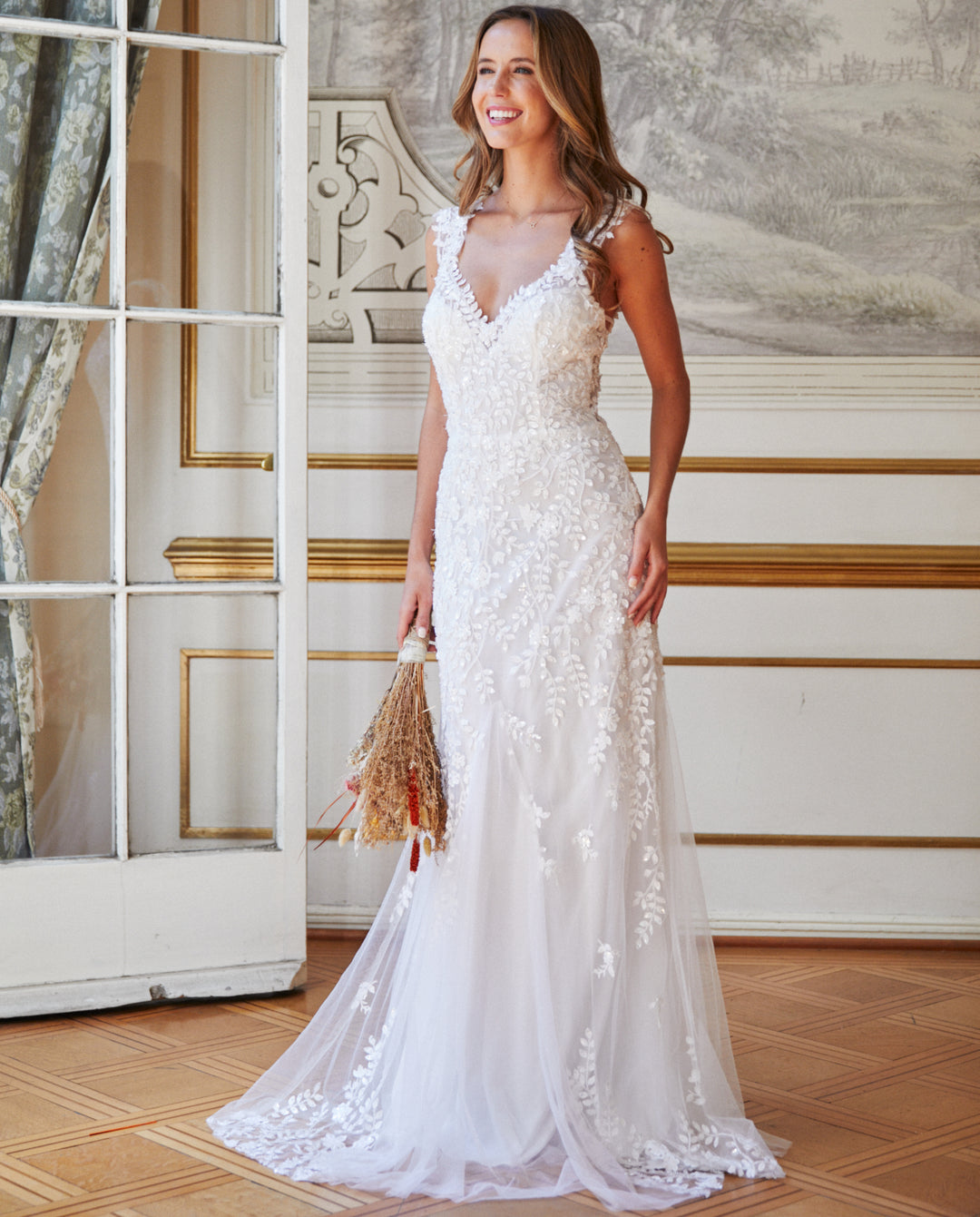 Vestido Largo de Novia Julia Blanco