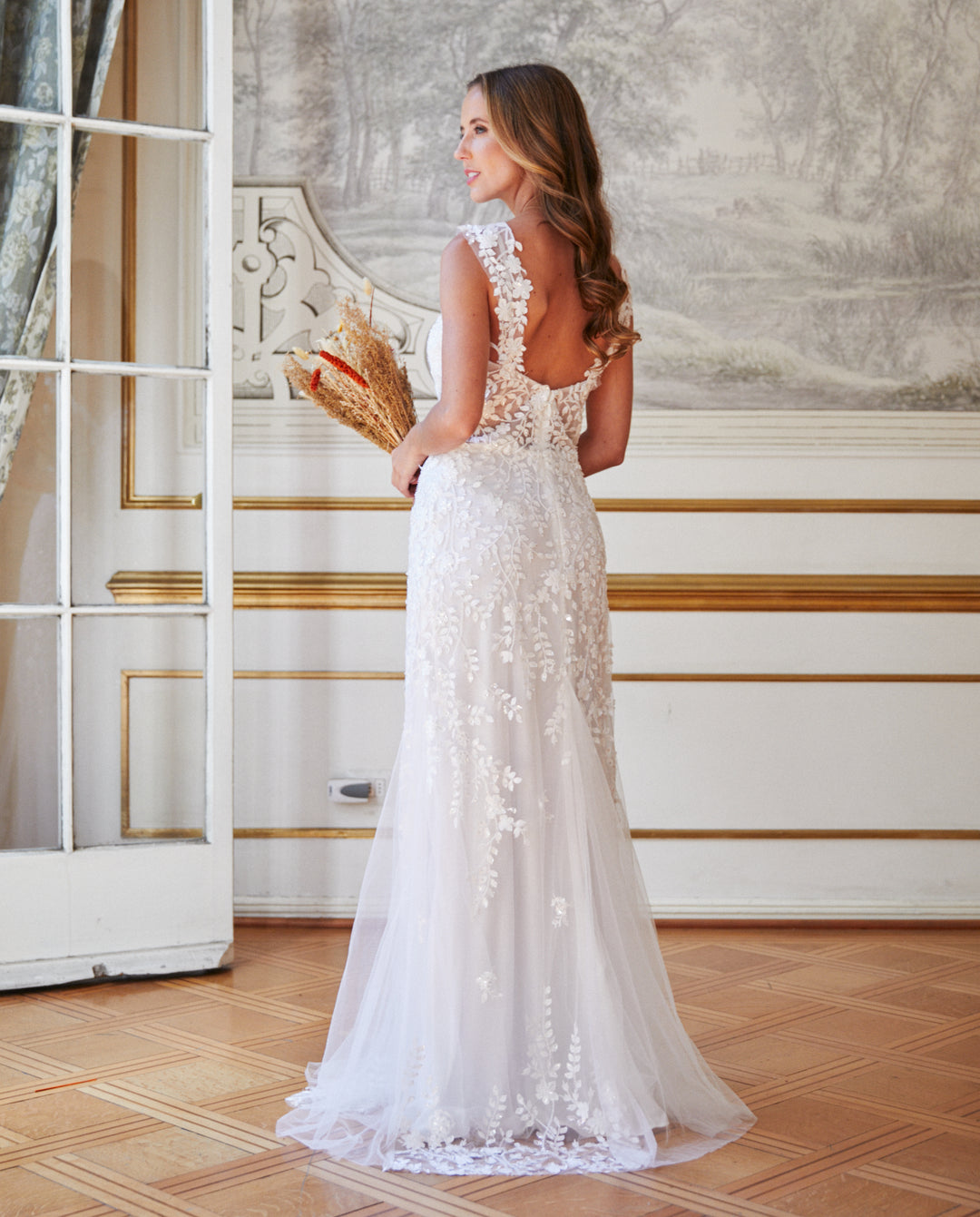 Vestido Largo de Novia Julia Blanco