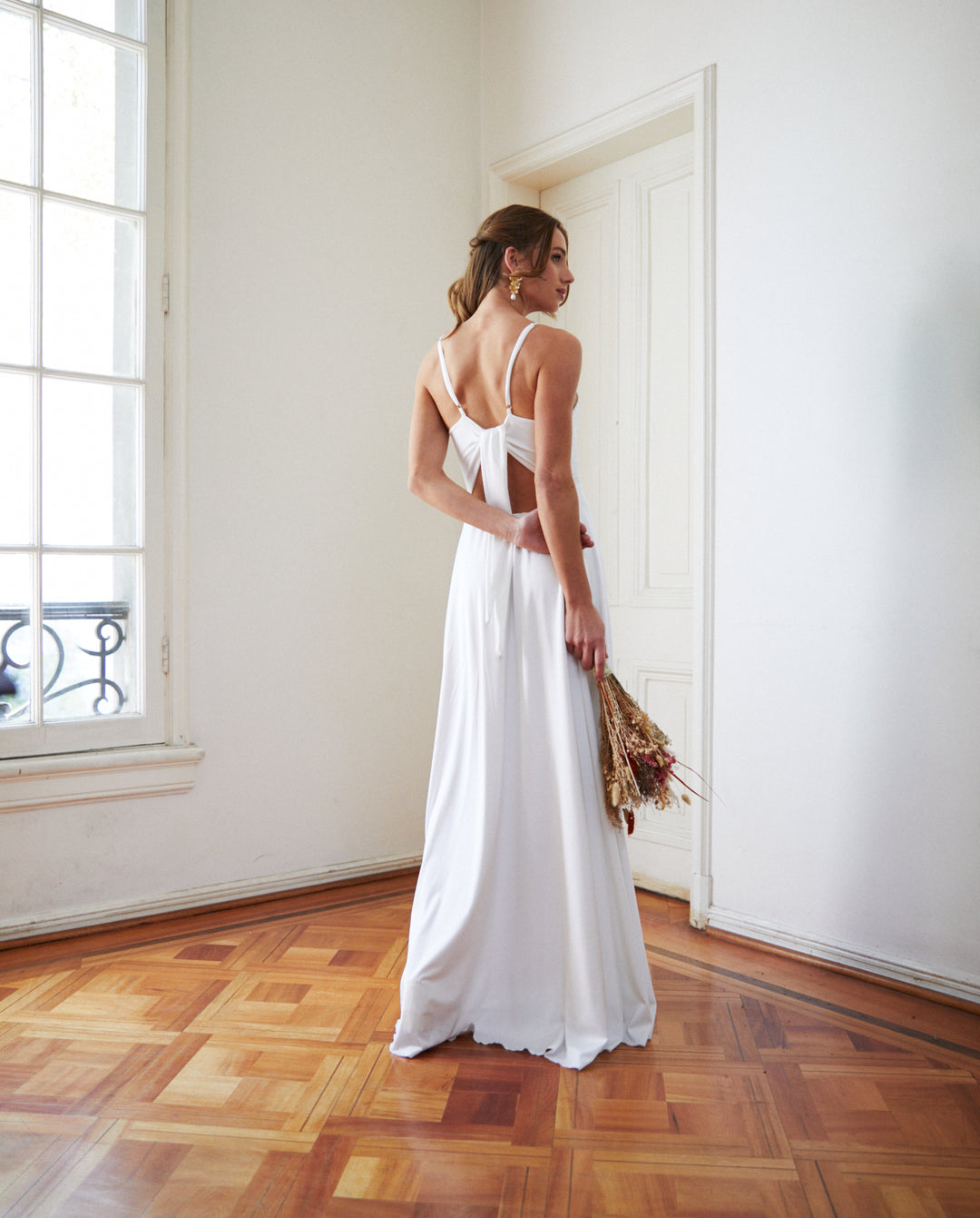 Vestido Largo de Novia Antonia Blanco