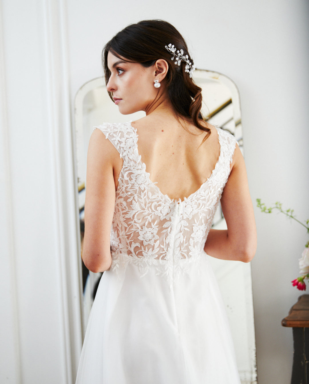 Vestido Largo de Novia Alicante Blanco