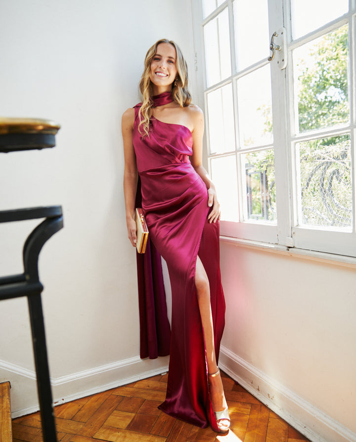 Vestido Largo de Fiesta Joaquina Cherry