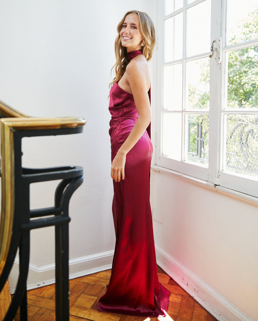 Vestido Largo de Fiesta Joaquina Cherry