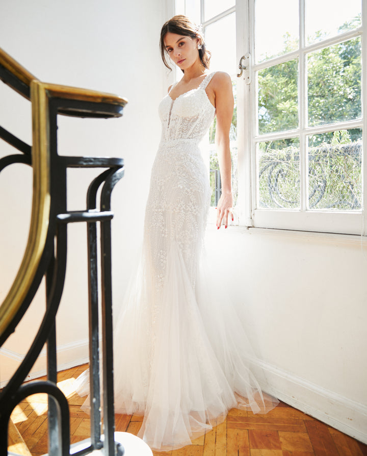 Vestido Largo de Novia Toledo Blanco