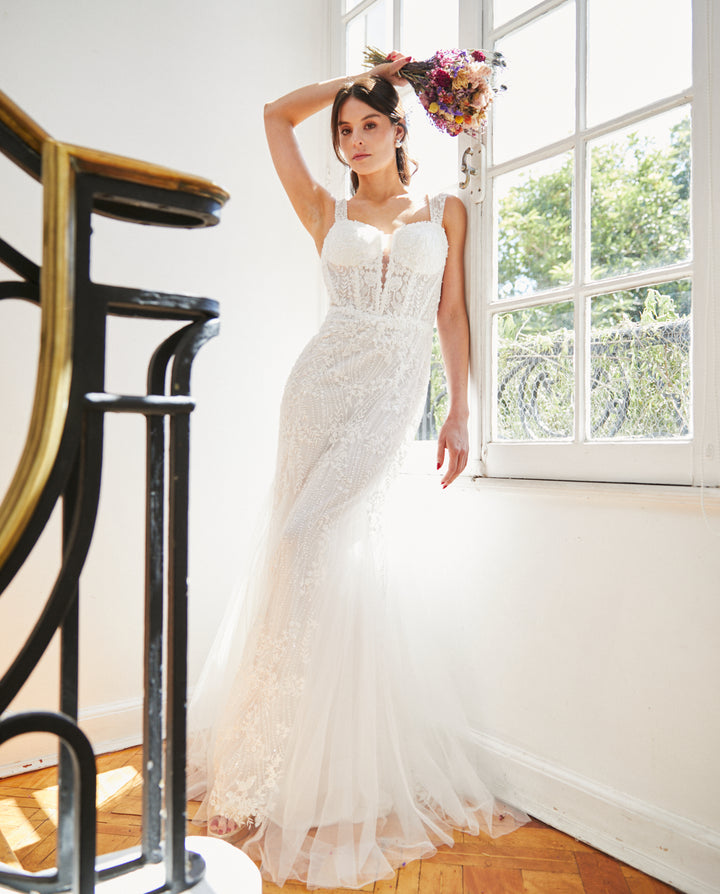 Vestido Largo de Novia Toledo Blanco