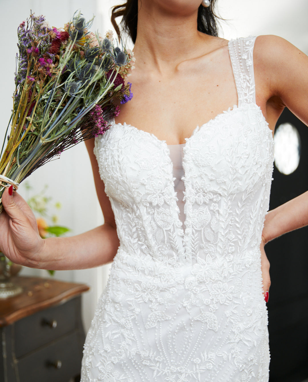 Vestido Largo de Novia Toledo Blanco