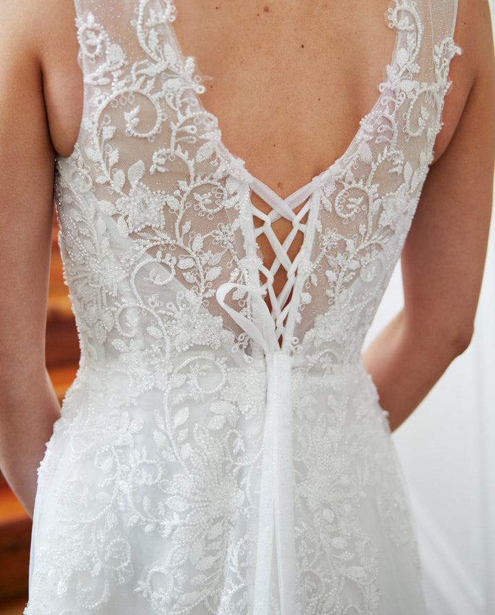 Vestido Largo de Novia Toledo Blanco