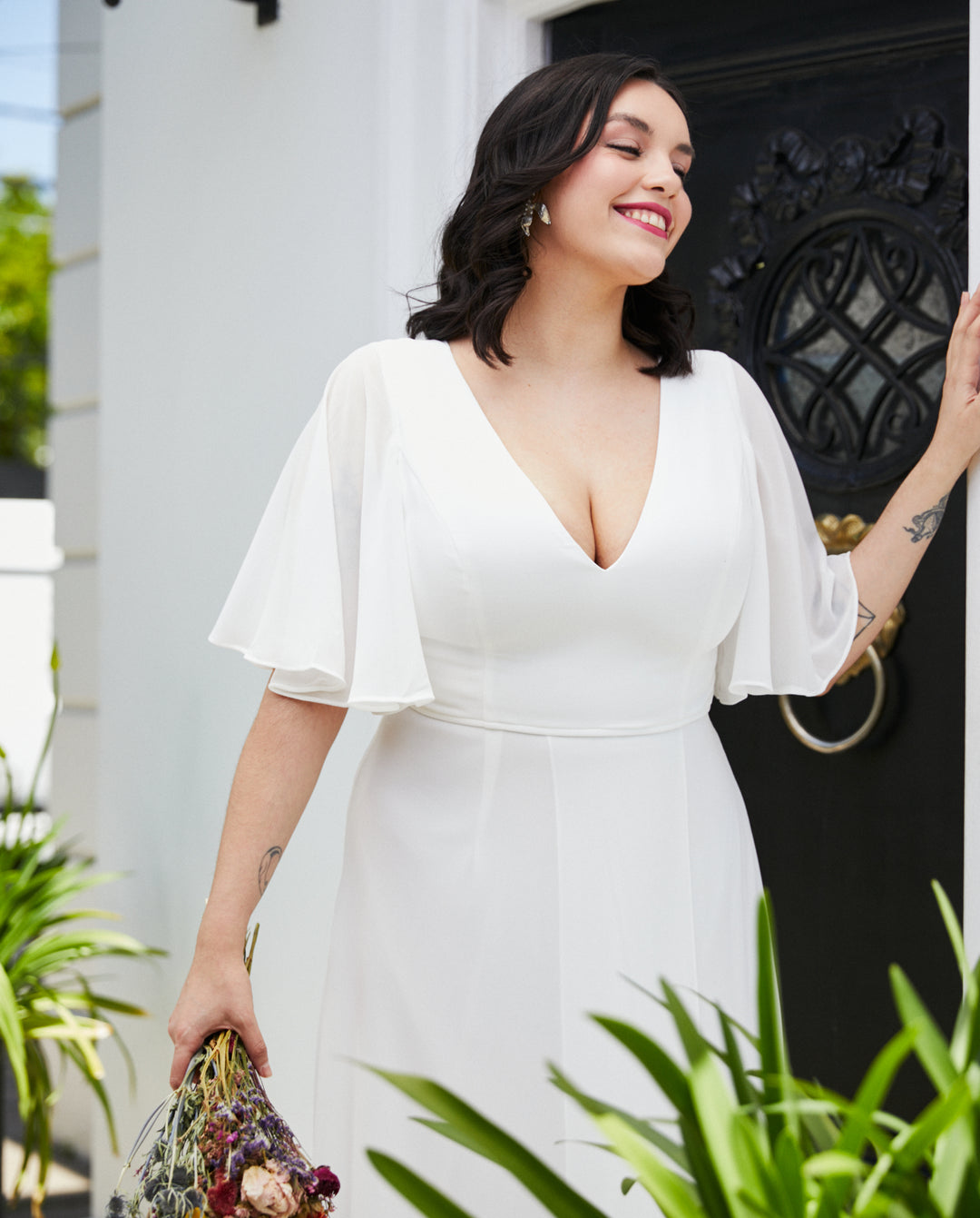 Vestido Largo de Novia Cristina Ivory