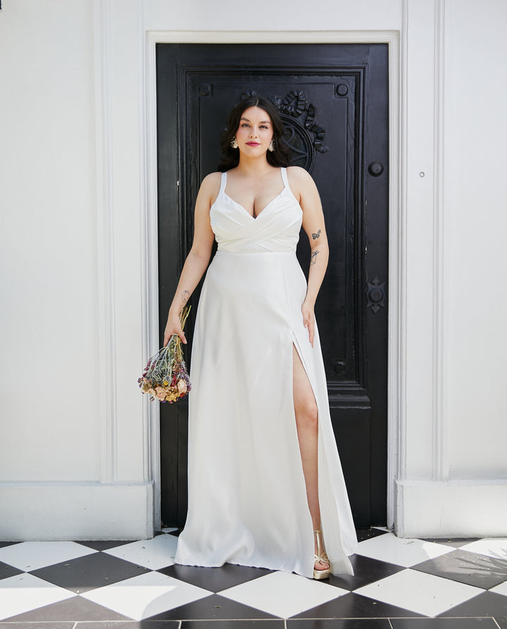 Vestido Largo de Novia Bea Ivory