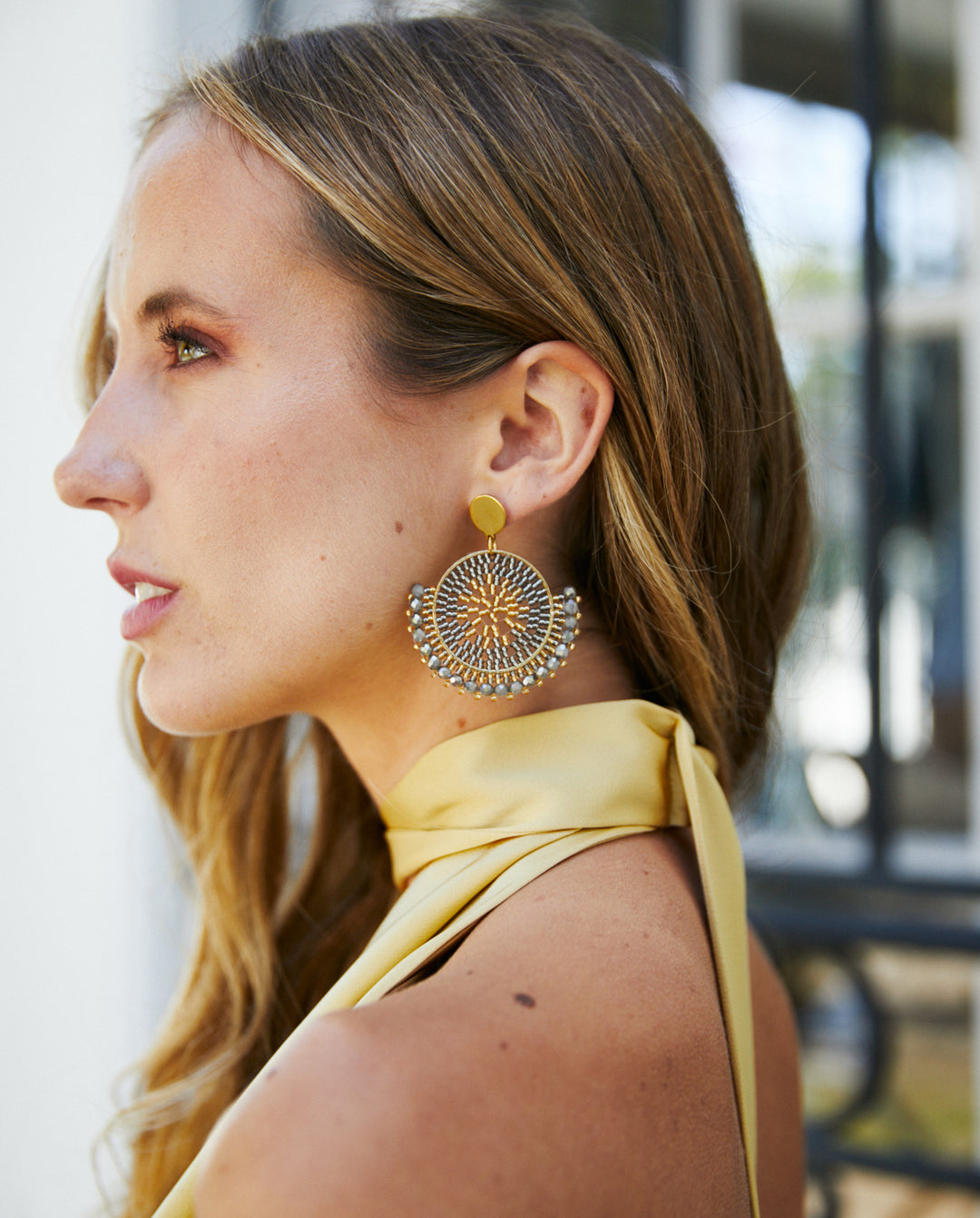 Vestido Corto de Fiesta Budapest Dorado