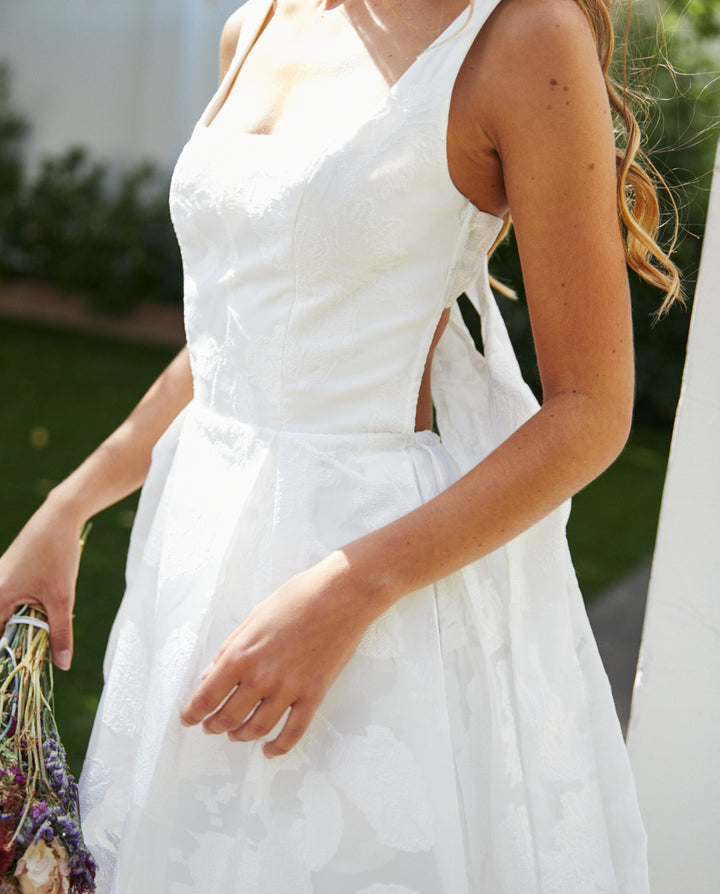 Vestido Largo de Novia Anahi Ivory