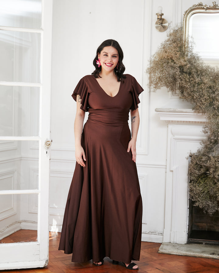 Conjunto de Fiesta Isa Dupont Chocolate