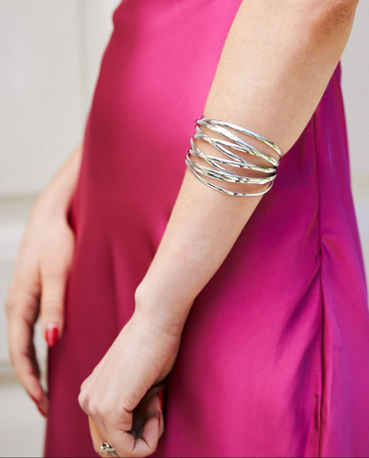 Vestido Largo de Fiesta Rena Cherry