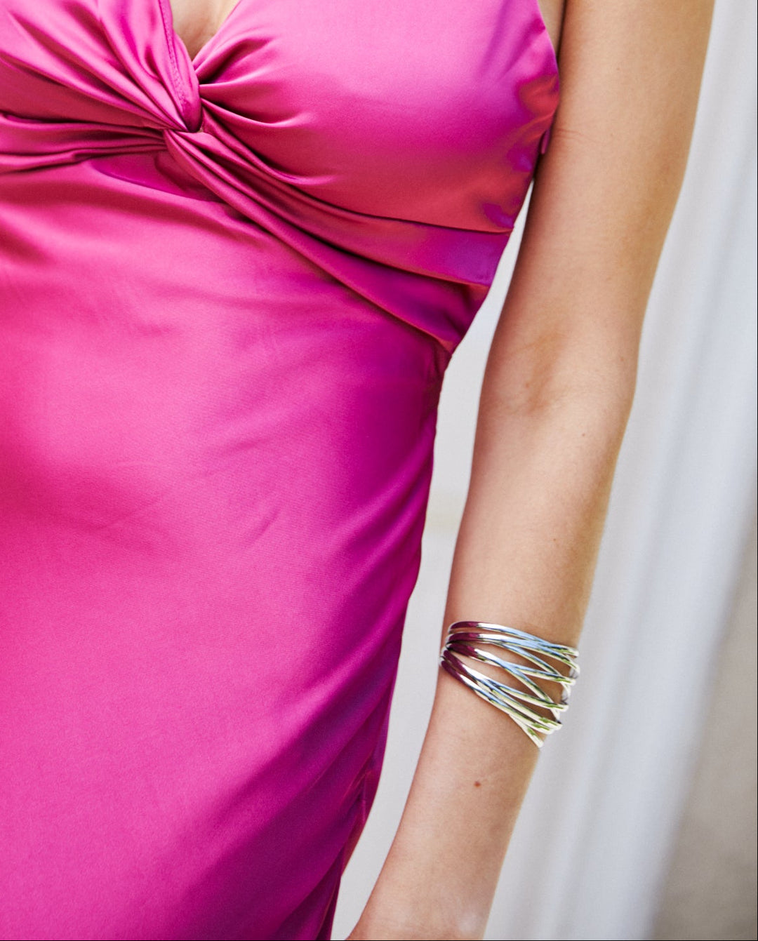 Vestido Largo de Fiesta Rena Cherry