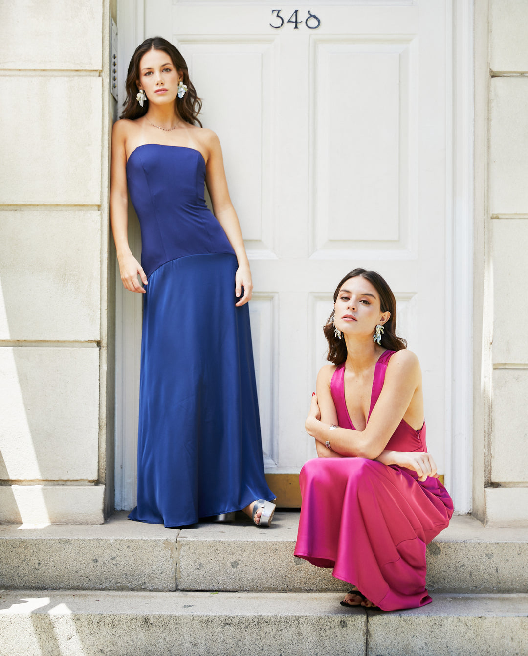 Vestido Largo de Fiesta Rena Cherry