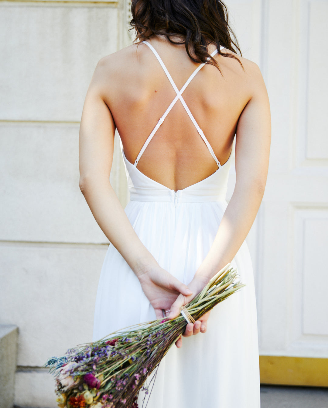 Vestido Largo de Novia Laura Gasa Ivory
