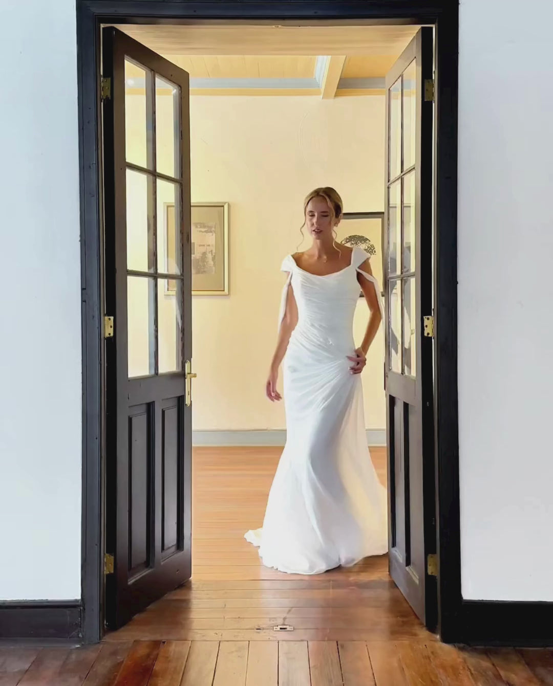 Vestido Largo de Novia Lumen Ivory