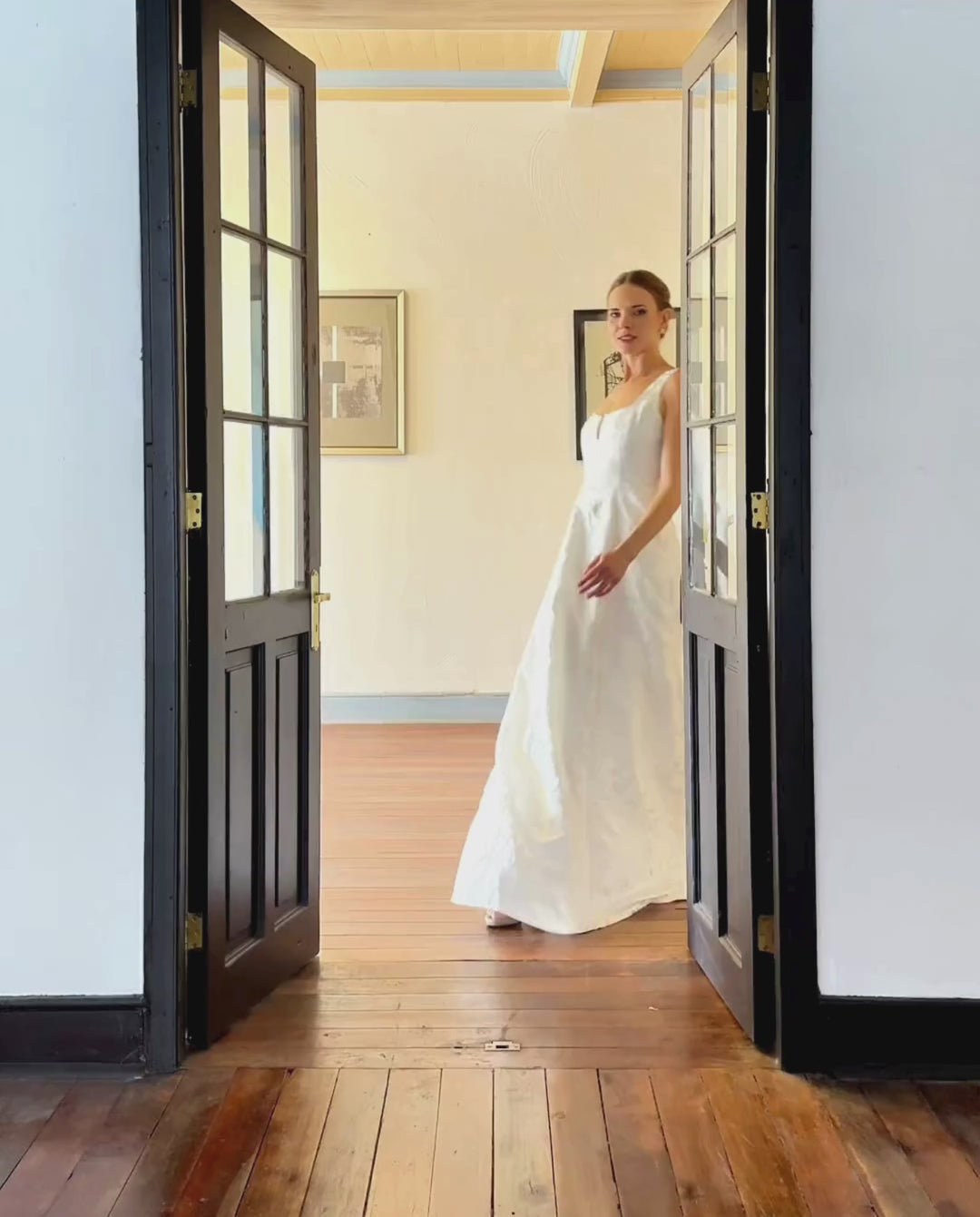 Vestido Largo de Novia Albana Ivory