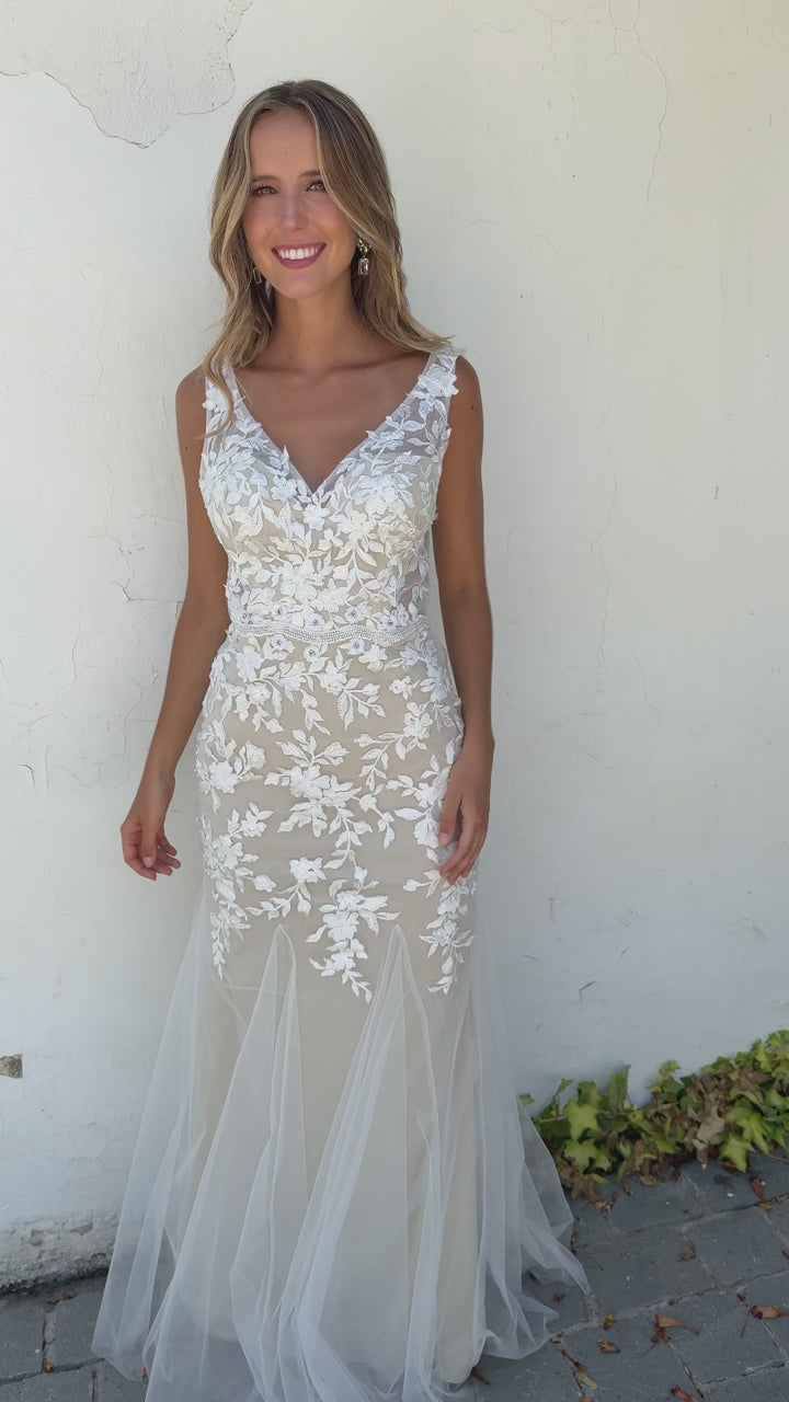 Vestido De Novia Malta Nude