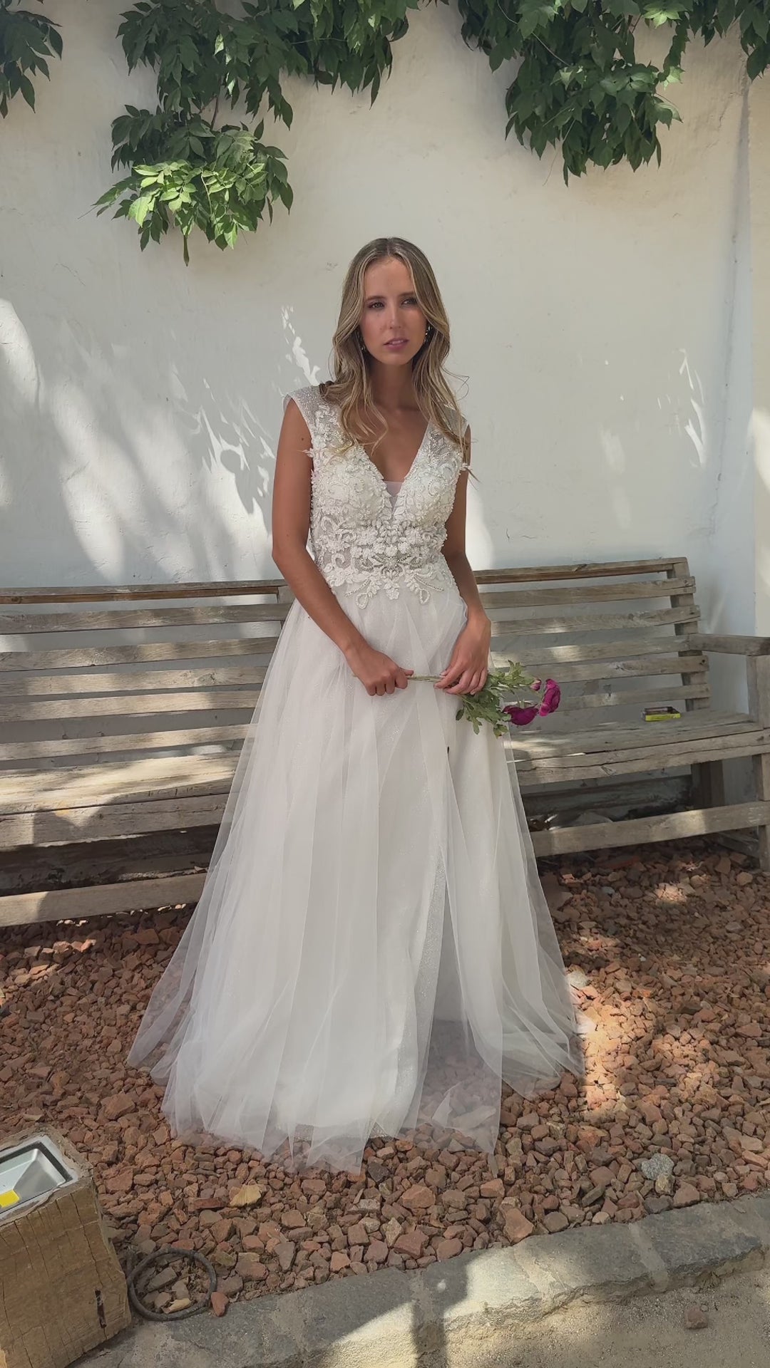 Vestido De Novia Sicilia Blanco