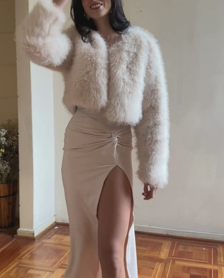 Vestido Largo de Novia Lorenza Blanco