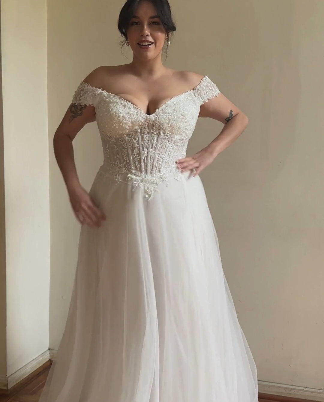 Vestido Largo de Novia Varenna Blanco