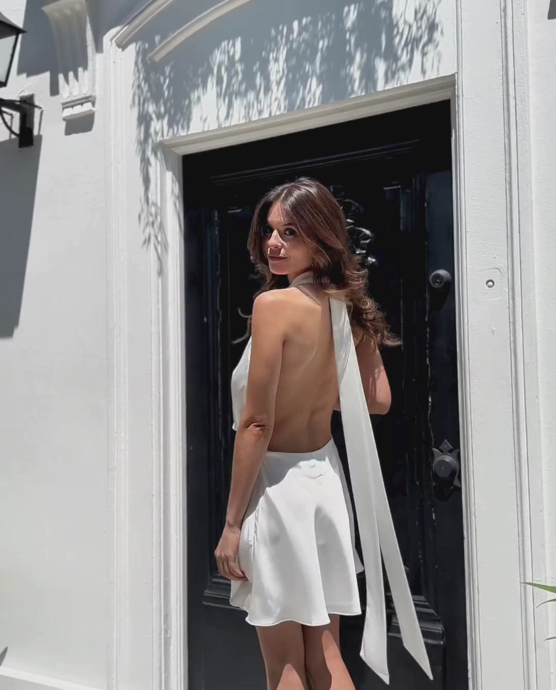 Vestido Corto de Novia Budapest Blanco