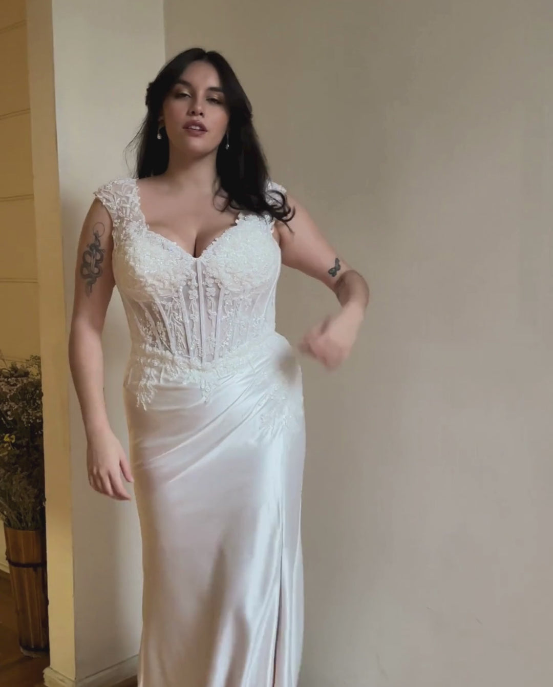 Vestido Largo de Novia Giuletta Blanco