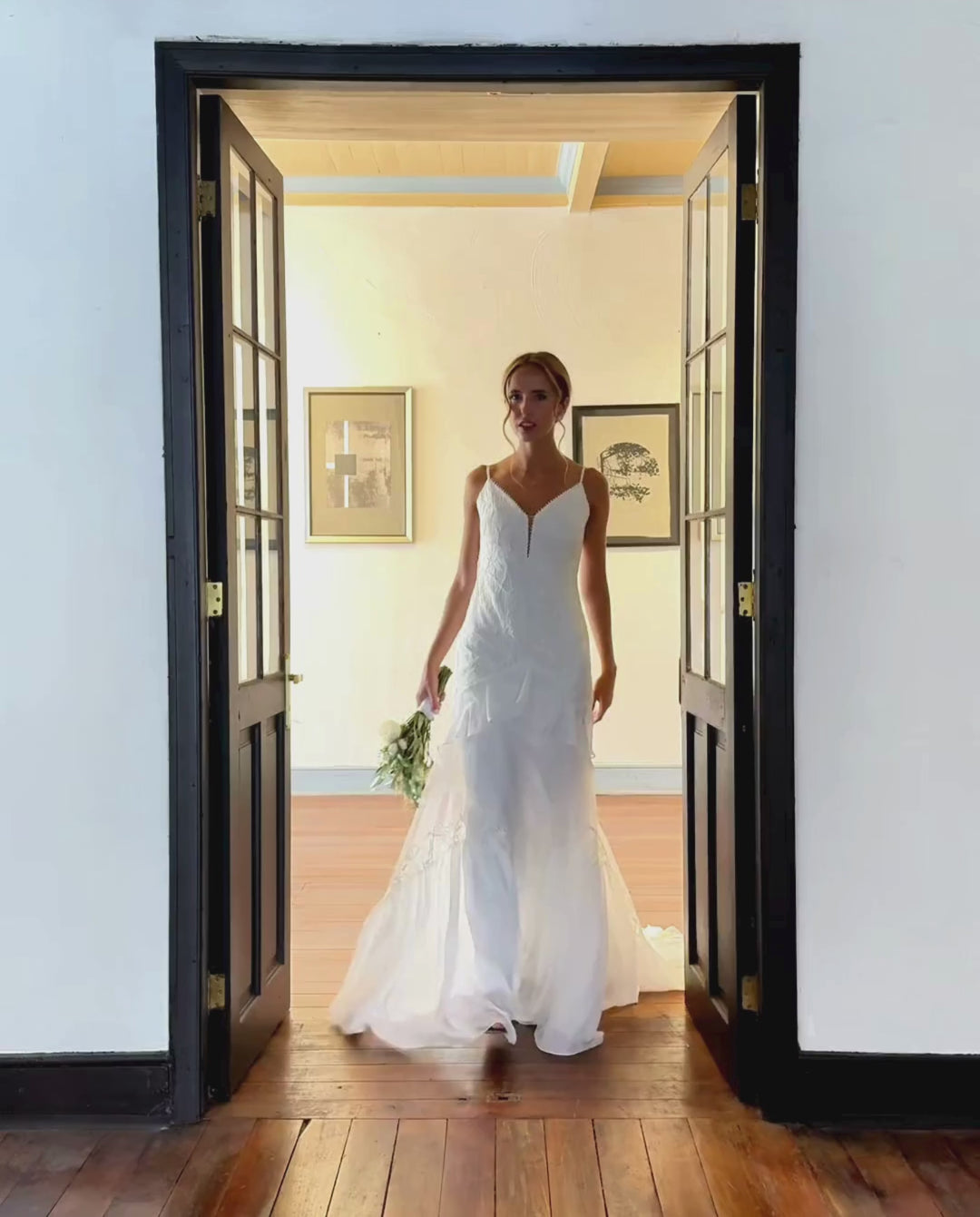 Vestido Largo de Novia Aurore Ivory