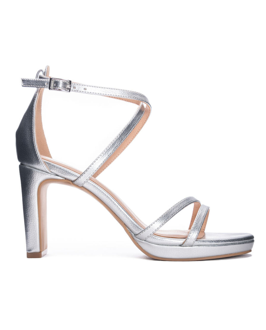 ZAPATOS DE FIESTA LUCIANA PLATEADOS – MI PLACARD