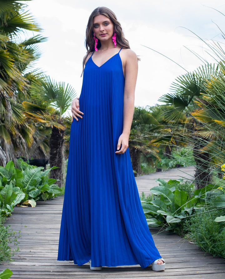 Vestido De Fiesta Largo Octavia Azul Royal