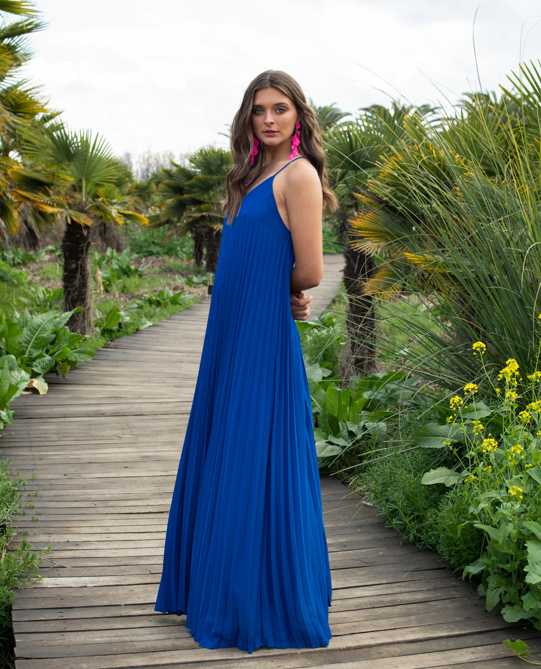 Vestido De Fiesta Largo Octavia Azul Royal