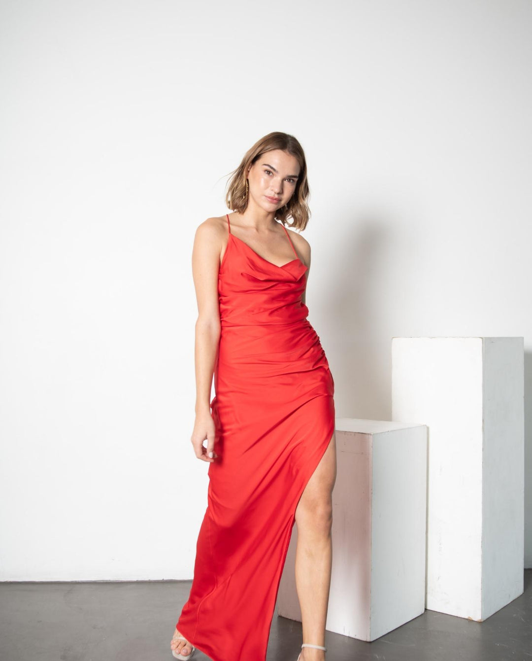 Maxi Vestido Venecia Rojo